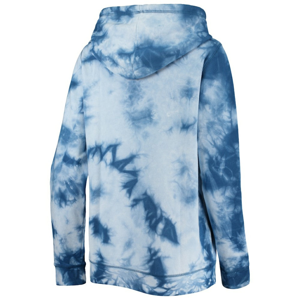 Chicago Cubs New Era Women's Tie-Dye Full-Zip Hoodie - MLB Hoodies