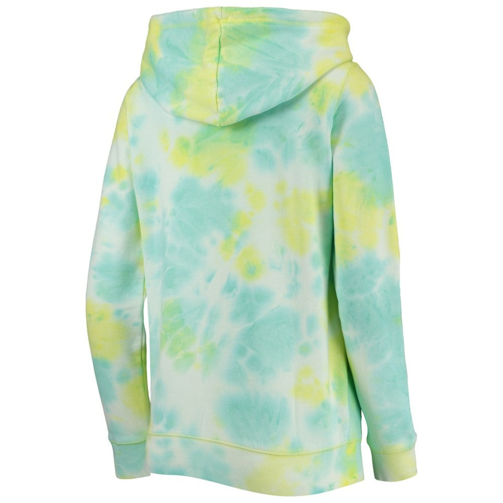 Chicago Cubs New Era Women's Tie-Dye Full-Zip Hoodie - MLB Hoodies