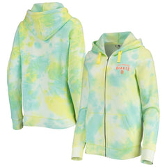 San Francisco Giants New Era Women's Tie-Dye Full-Zip Hoodie - MLB Hoodies