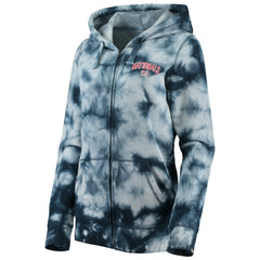 Washington Nationals New Era Women's Tie-Dye Full-Zip Hoodie - MLB Hoodies