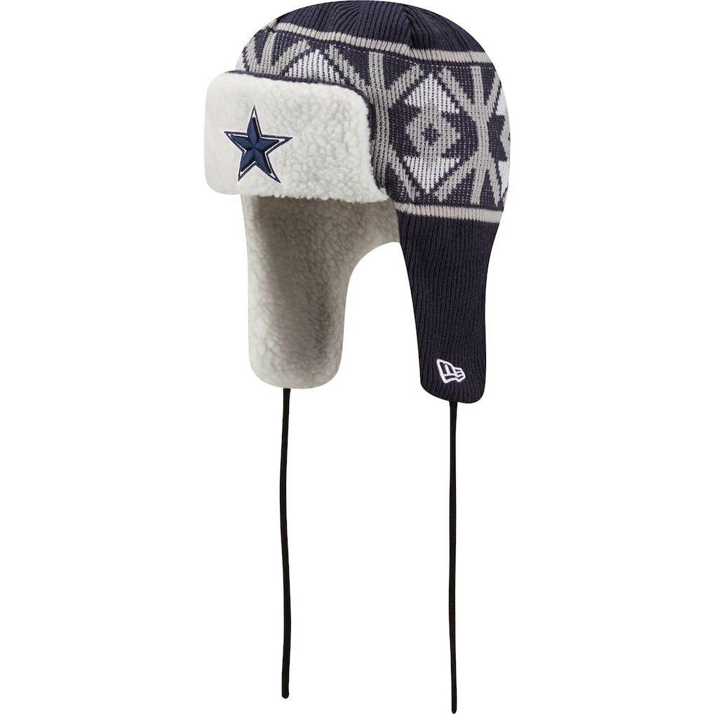 Dallas Cowboys Knit Trapper Hat | NFL Discount