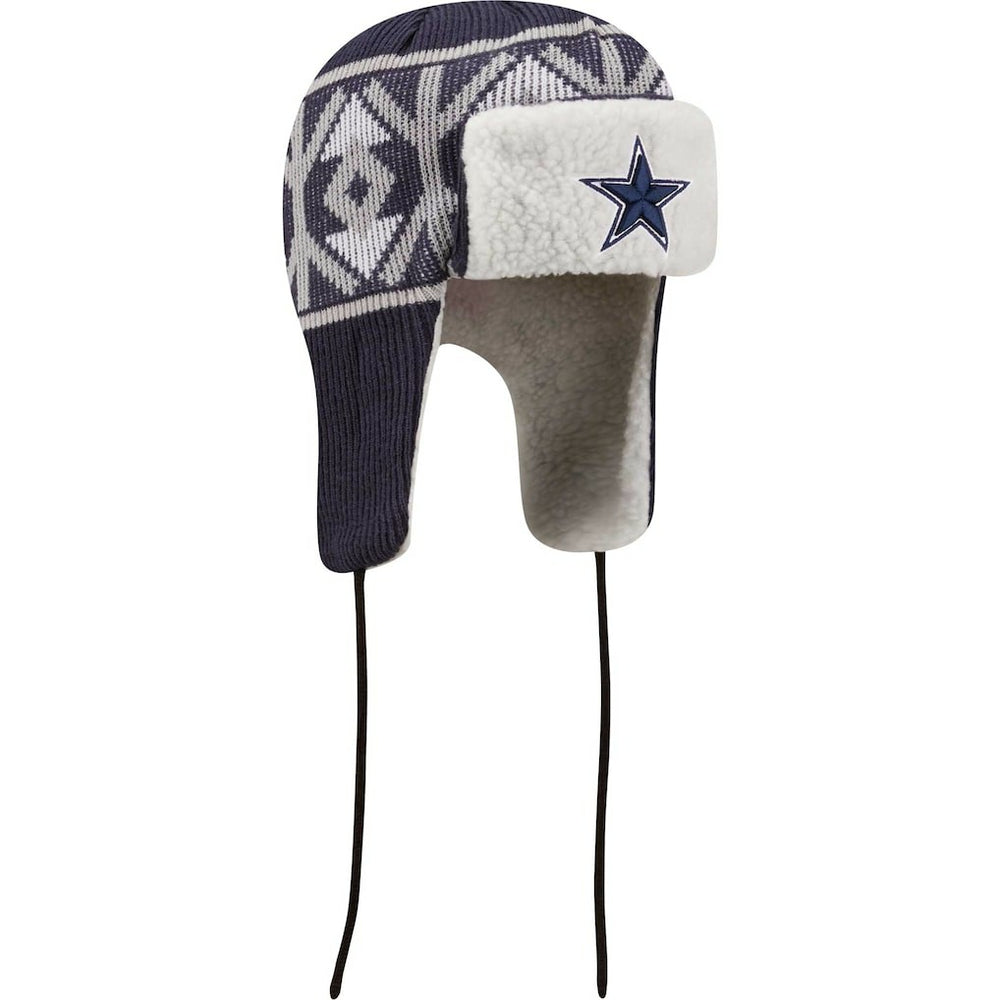 Dallas Cowboys Knit Trapper Hat | NFL Discount