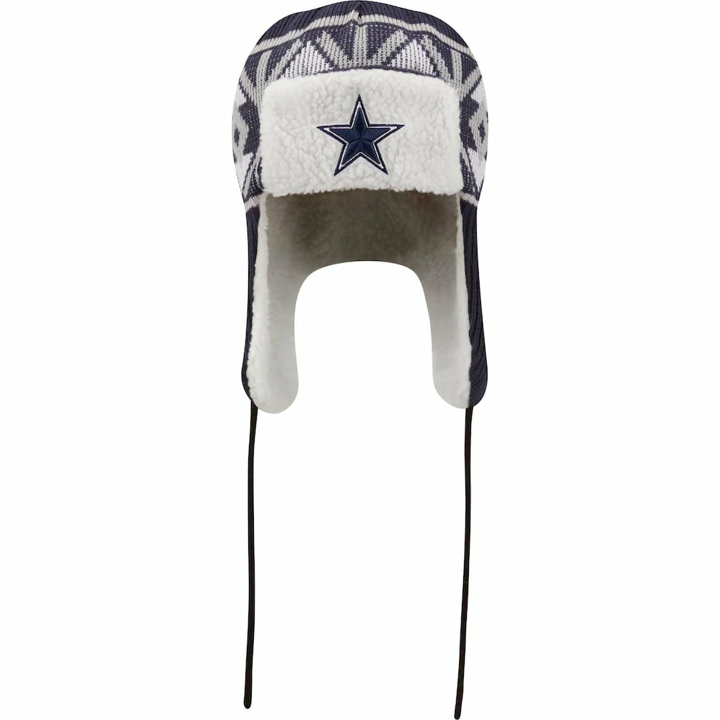 Dallas Cowboys Knit Trapper Hat | NFL Discount