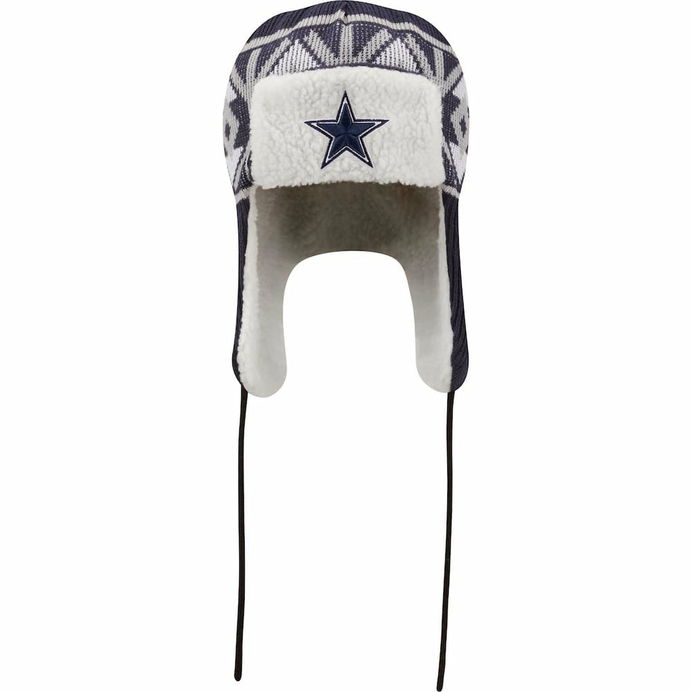 Dallas Cowboys Knit Trapper Hat | NFL Discount