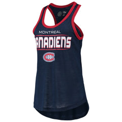 Montreal Canadiens G-III Sports by Carl Banks Women's Showdown Slub Racerback Tank Top -  NHL Tank Top