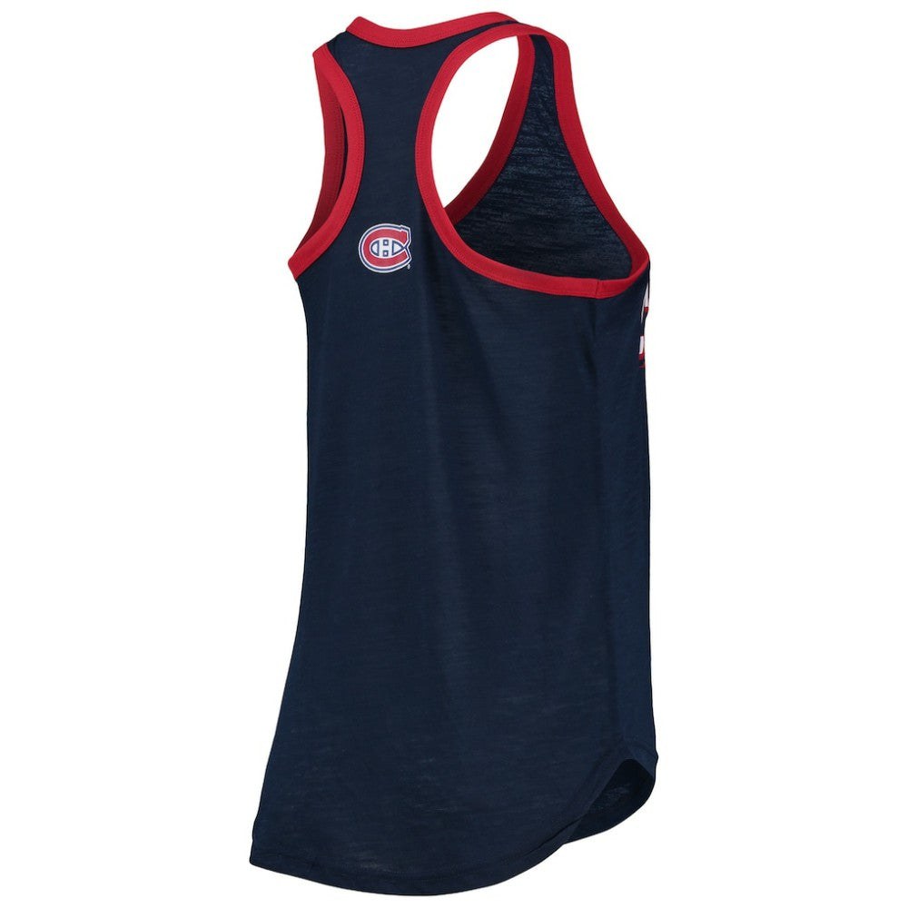 Montreal Canadiens G-III Sports by Carl Banks Women's Showdown Slub Racerback Tank Top -  NHL Tank Top