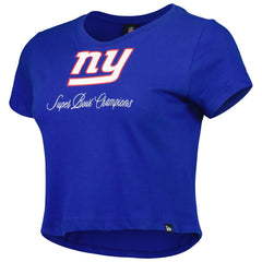 New York Giants Women's Historic Champs T-Shirt | NFL Hot