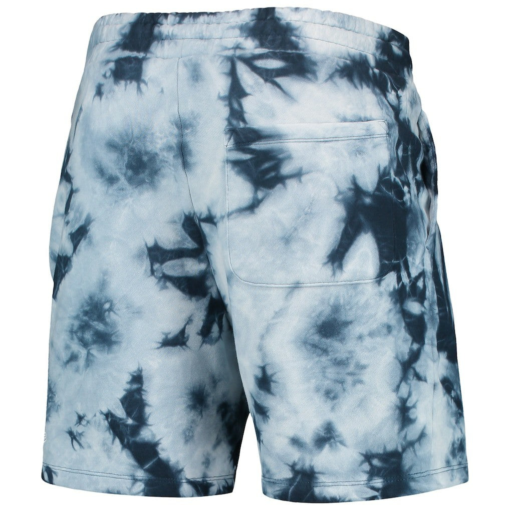 Blue Brooklyn Nets Fleece Tie-Dye Shorts | NBA