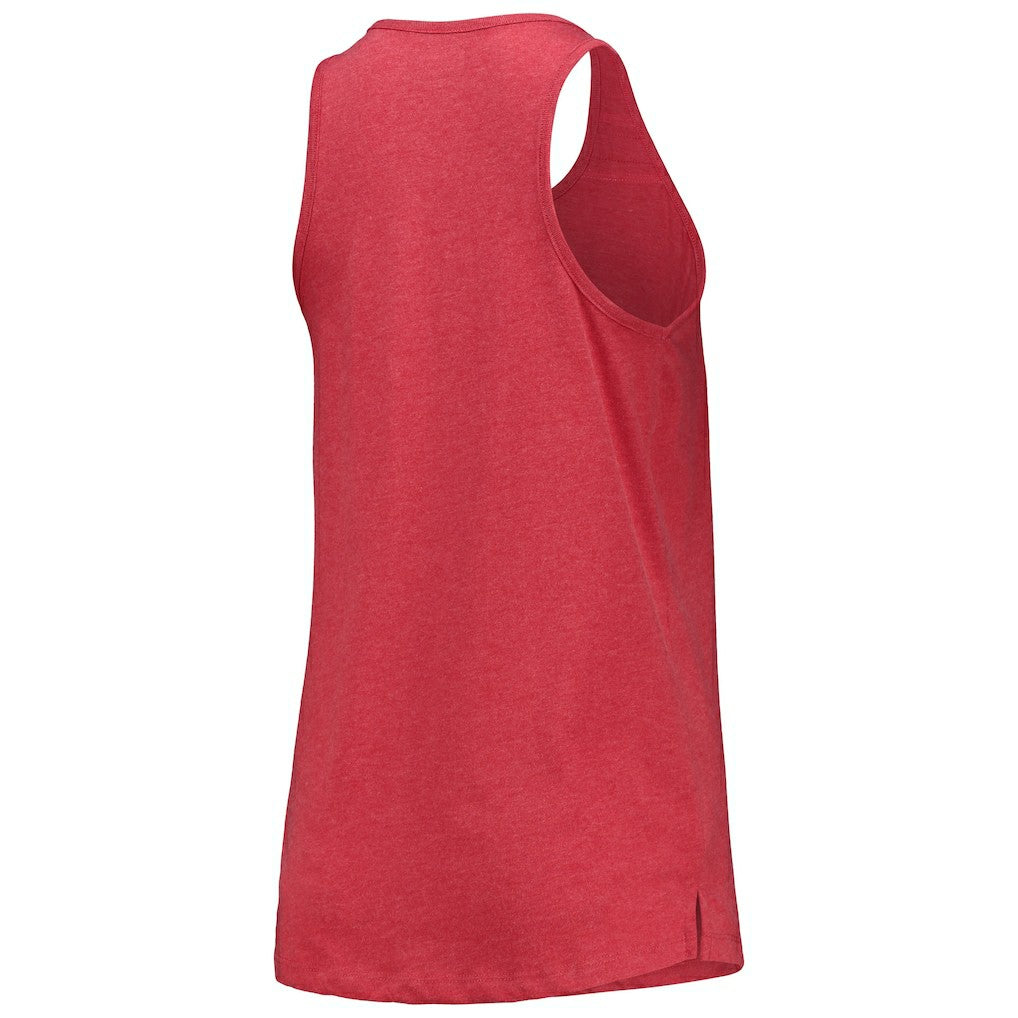Red Atlanta Hawks Women's Scoop-Neck Racerback Tank Top | NBA