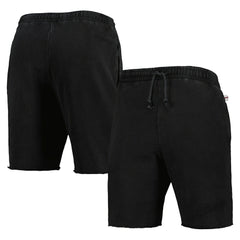 Black Chicago Bulls French Terry Tonal Fleece Shorts | NBA