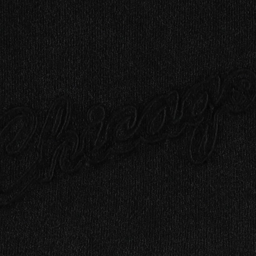 Black Chicago Bulls French Terry Tonal Fleece Shorts | NBA