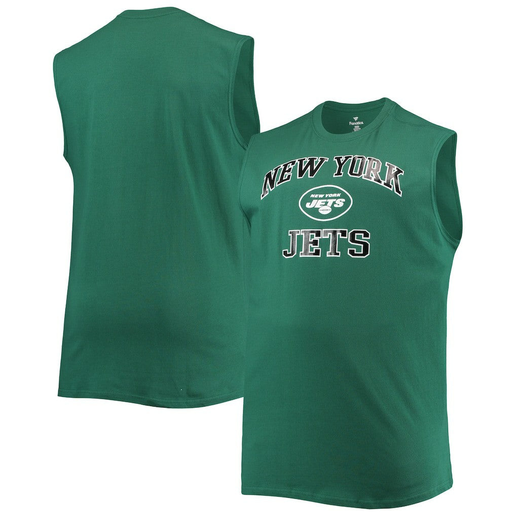 New York Jets Big & Tall Muscle Tank Top | NFL Sale