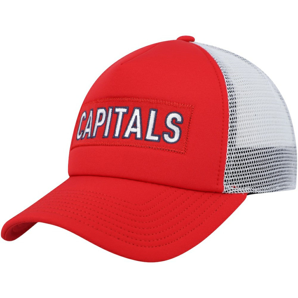 Washington Capitals adidas Team Plate Trucker Snapback Hat -  NHL Hats