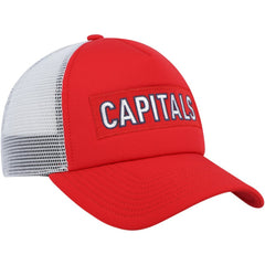 Washington Capitals adidas Team Plate Trucker Snapback Hat -  NHL Hats