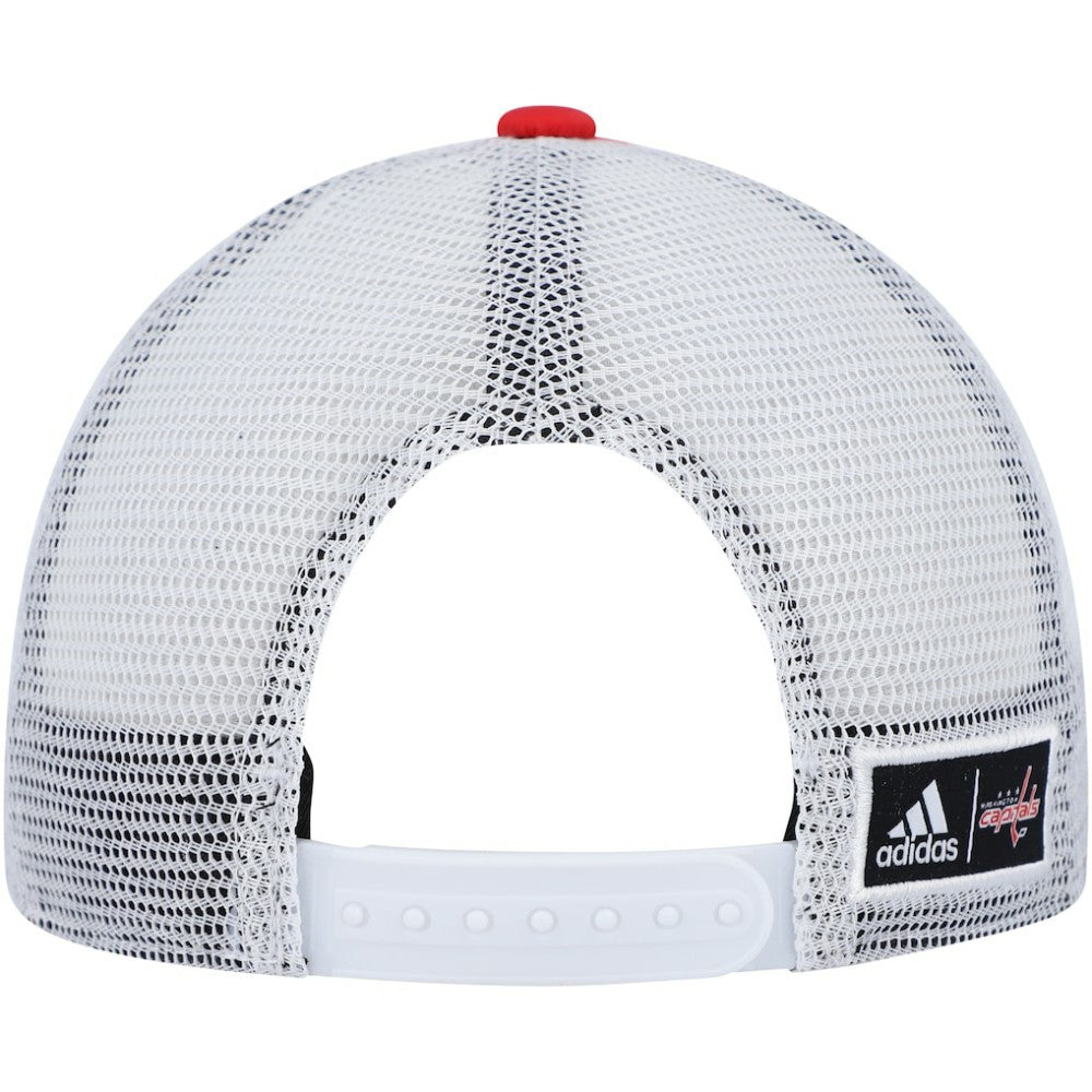 Washington Capitals adidas Team Plate Trucker Snapback Hat -  NHL Hats