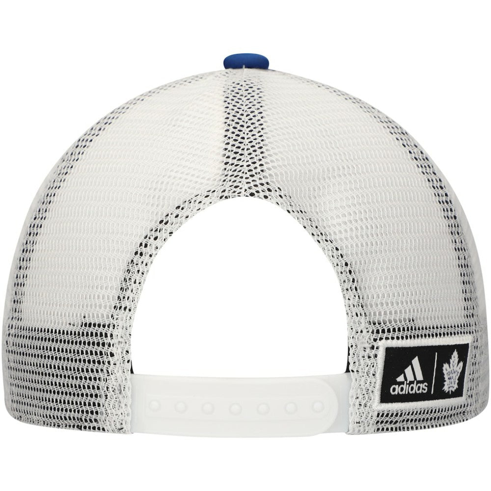 Toronto Maple Leafs adidas Team Plate Trucker Snapback Hat -  NHL Hats