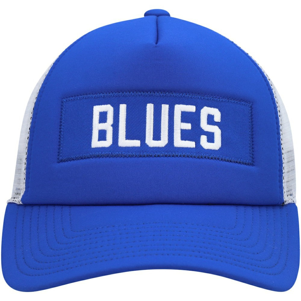 St. Louis Blues adidas Team Plate Trucker Snapback Hat -  NHL Hats
