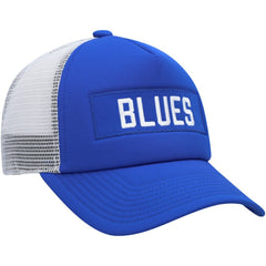 St. Louis Blues adidas Team Plate Trucker Snapback Hat -  NHL Hats