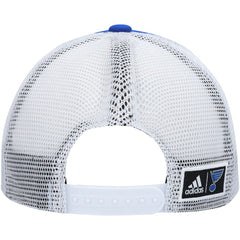 St. Louis Blues adidas Team Plate Trucker Snapback Hat -  NHL Hats