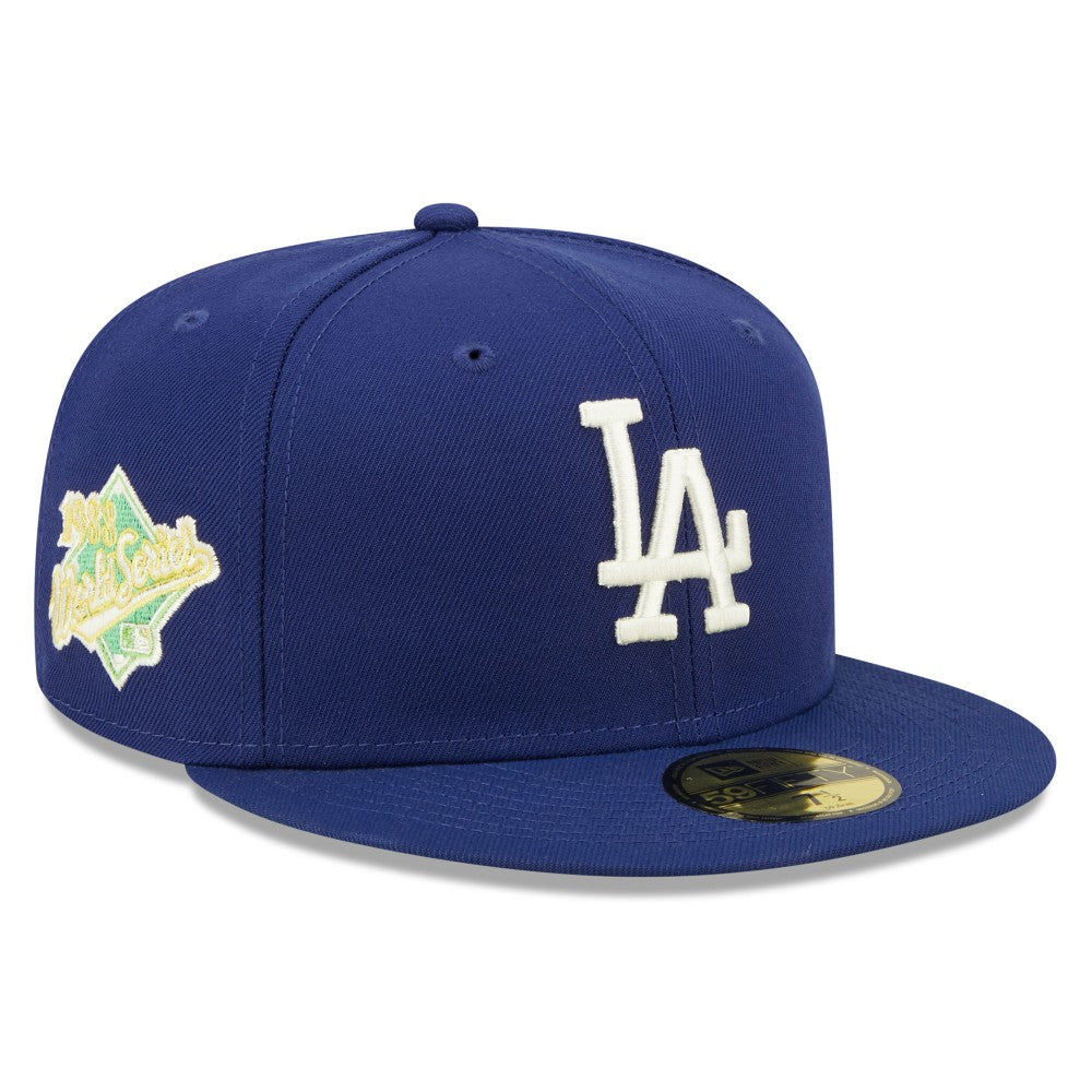 Los Angeles Dodgers New Era 1988 World Series Champions Citrus Pop UV 59FIFTY Fitted Hat - MLB Hats