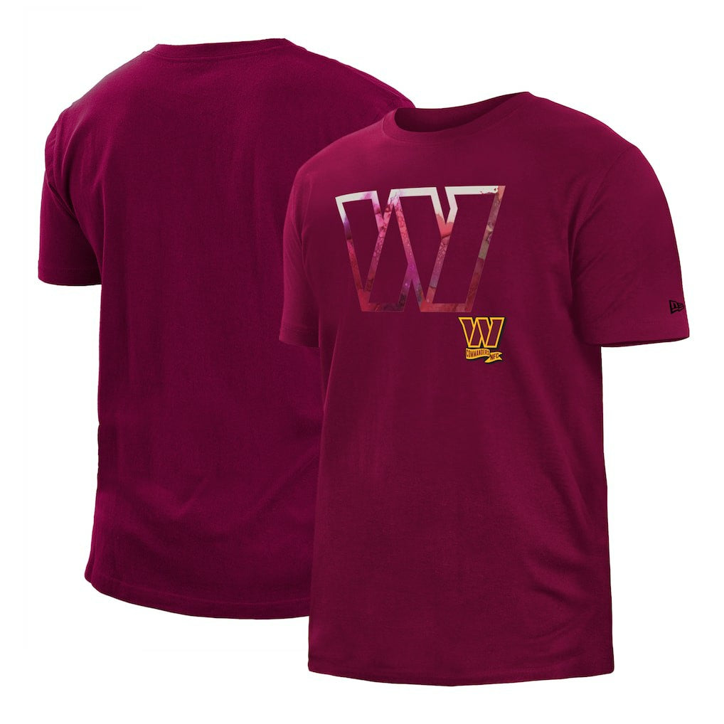 Washington Commanders 2022 Sideline Ink Dye T-Shirt | NFL Hot
