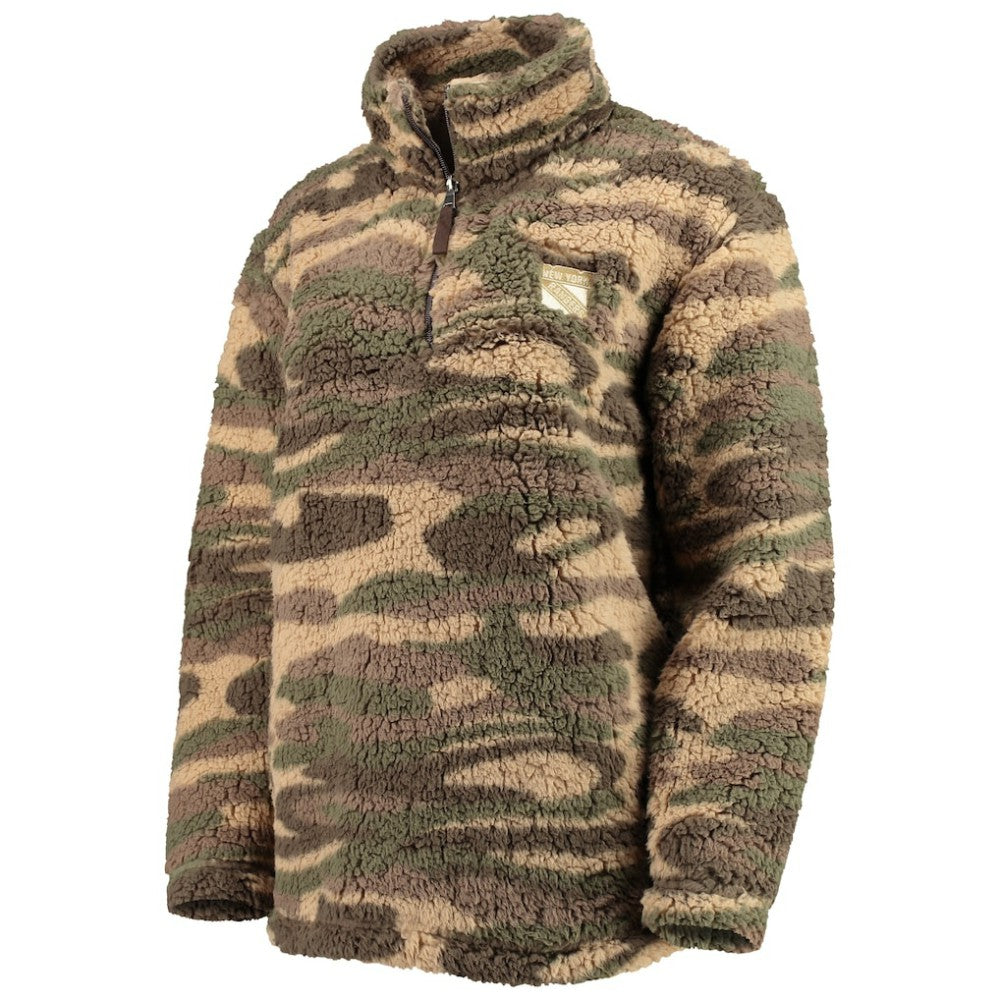 New York Rangers G-III Sports by Carl Banks Women's Sherpa Quarter-Zip Jacket -  NHL Jackets