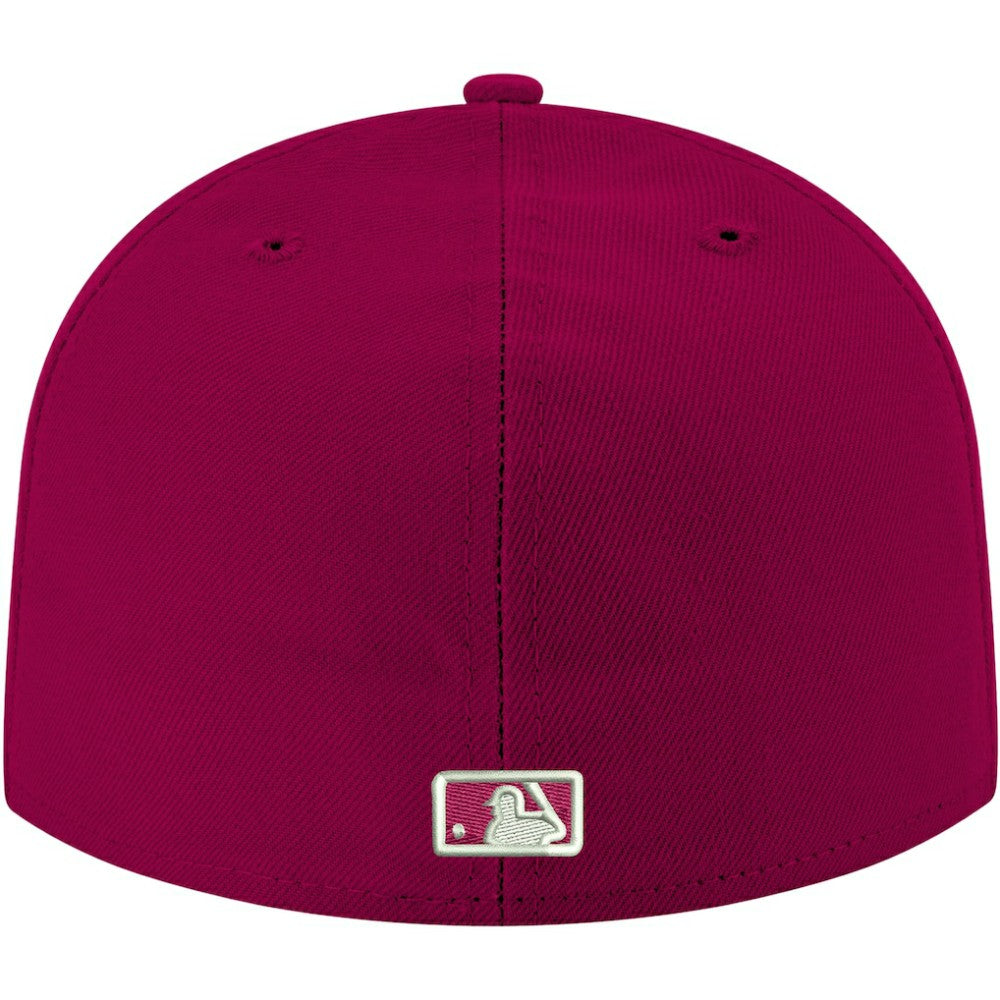 Washington Nationals New Era White Logo 59FIFTY Fitted Hat - MLB Hats