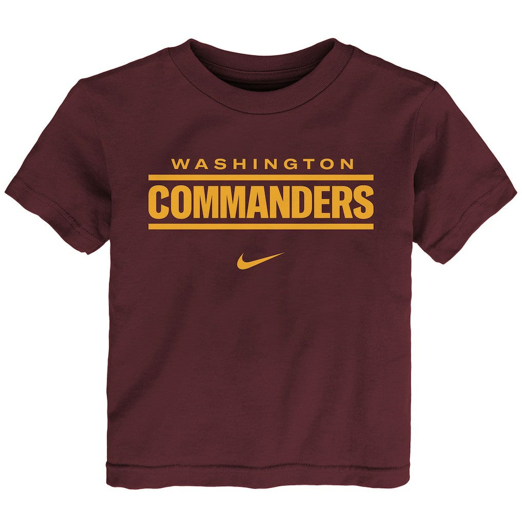 Washington Commanders Preschool Wordmark T-Shirt | NFL Online