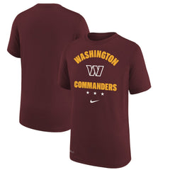Washington Commanders Youth Team Athletic Performance T-Shirt | NFL Near me