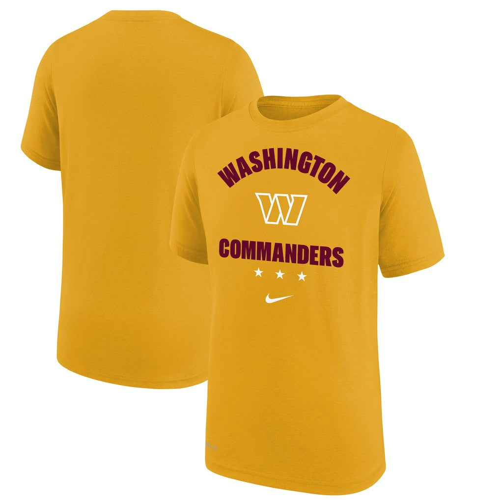 Washington Commanders Youth Team Athletic Performance T-Shirt | NFL Sale