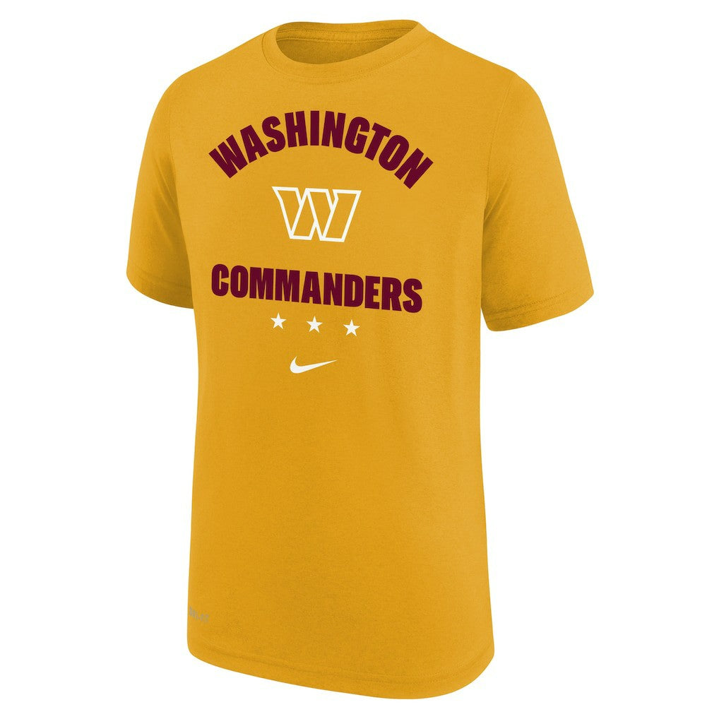 Washington Commanders Youth Team Athletic Performance T-Shirt | NFL Sale
