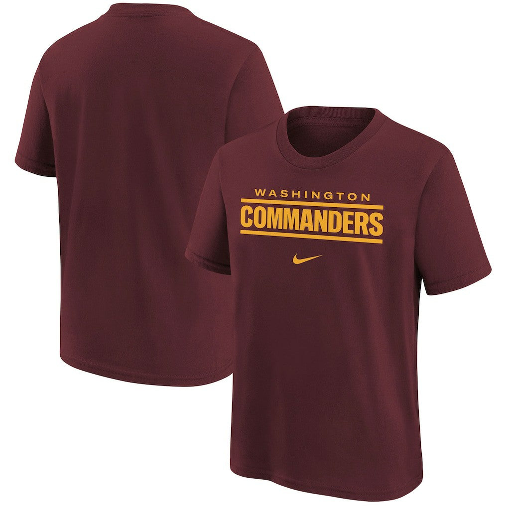 Washington Commanders Youth Wordmark T-Shirt | NFL Online