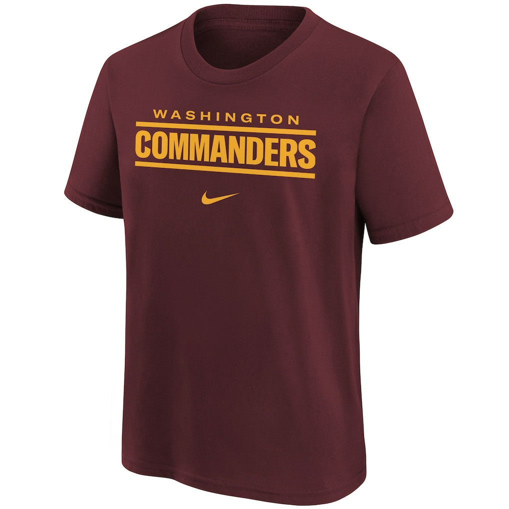 Washington Commanders Youth Wordmark T-Shirt | NFL Online