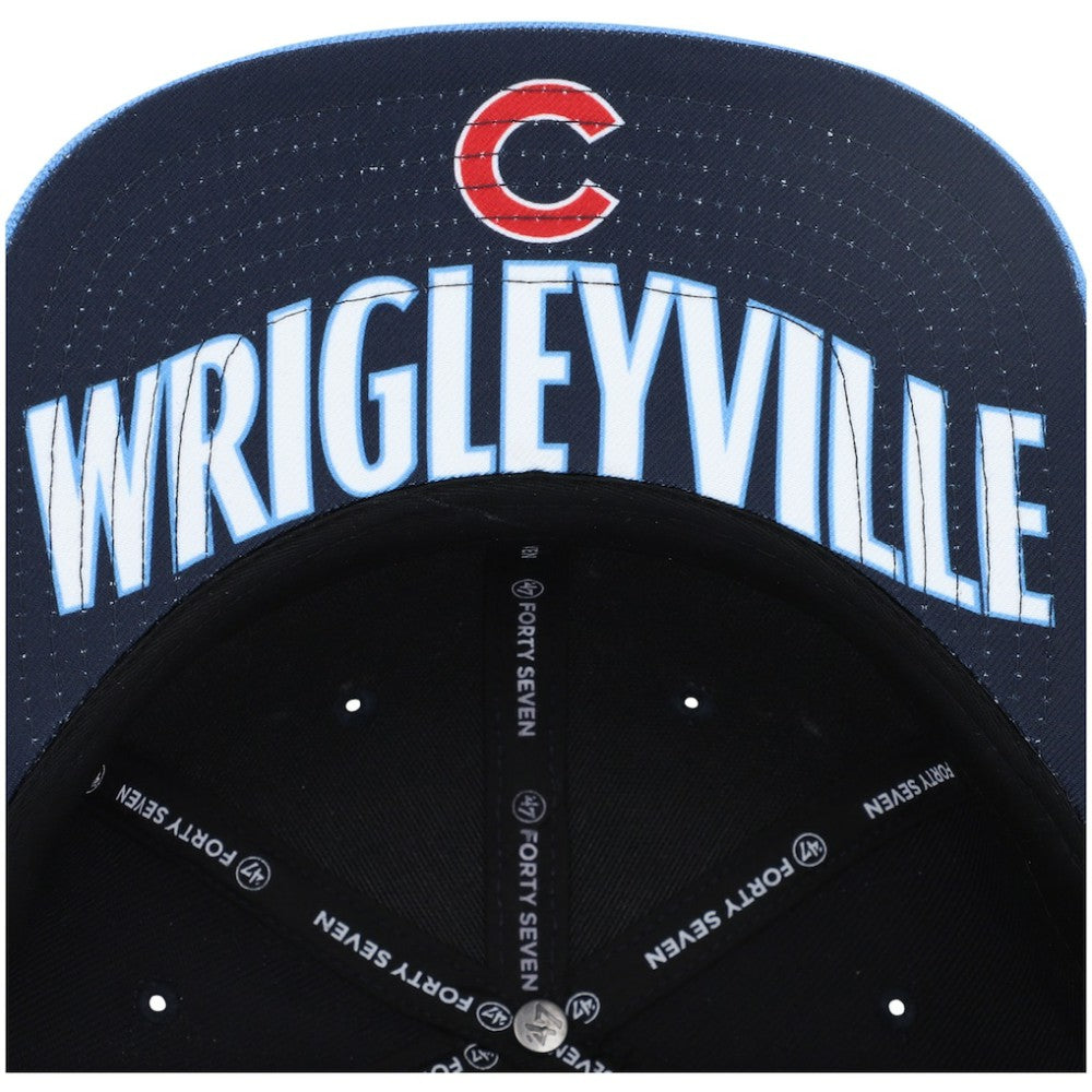 Chicago Cubs '47 2021 City Connect Captain Snapback Hat - MLB Hats