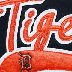 Detroit Tigers Soft as a Grape Women's Plus Size Side Split Pullover Hoodie - MLB Hoodies