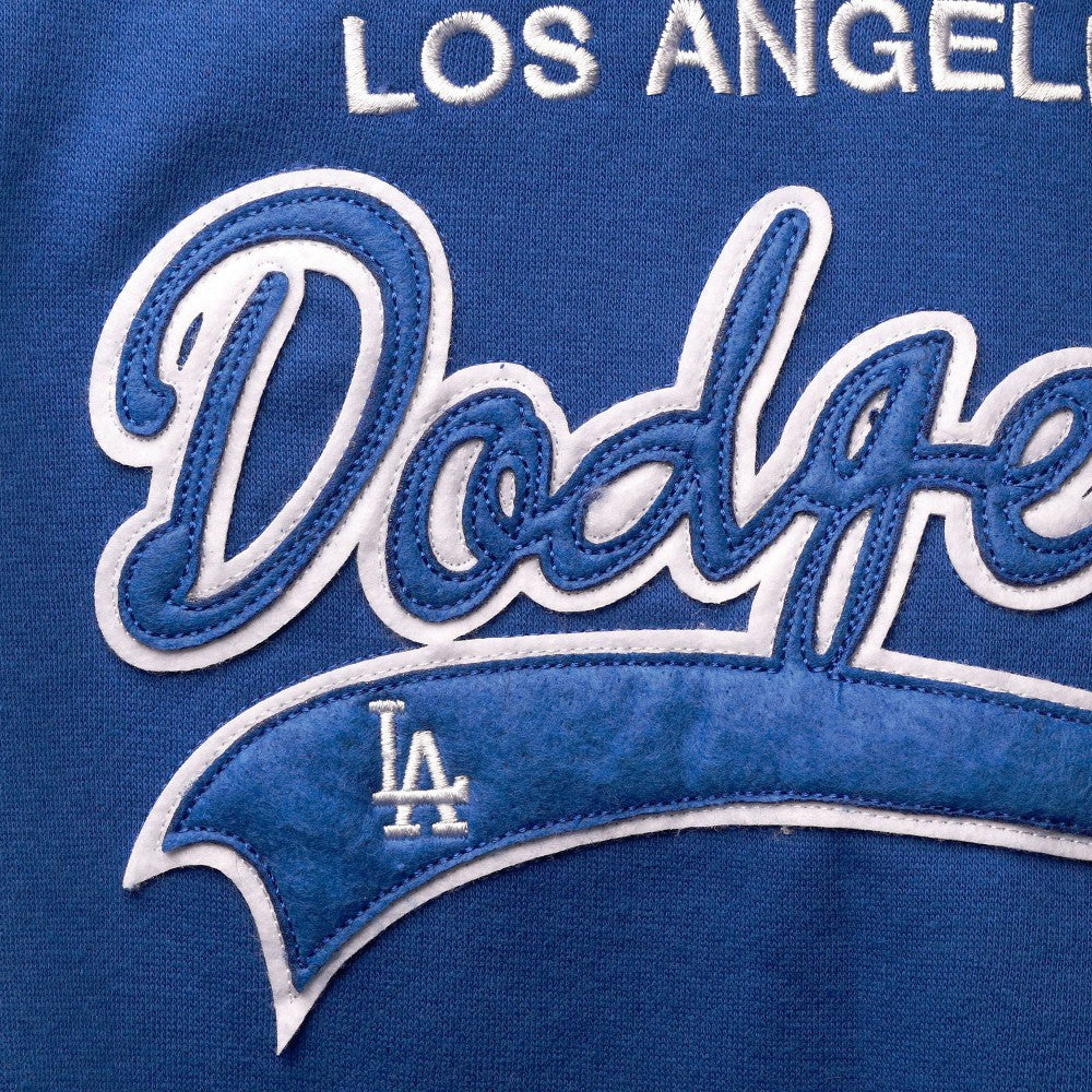 Los Angeles Dodgers Soft as a Grape Women's Plus Size Side Split Pullover Hoodie - MLB Hoodies