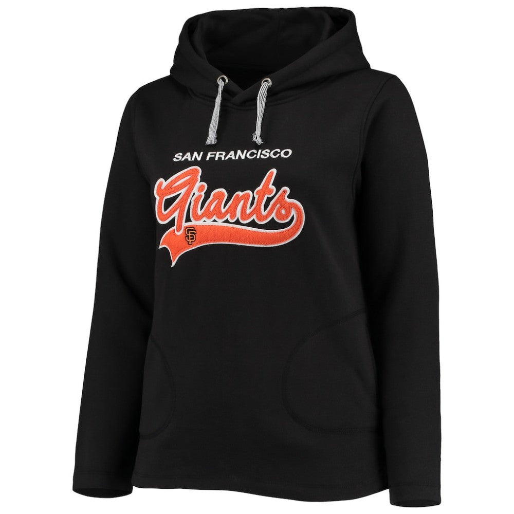 San Francisco Giants Soft as a Grape Women's Plus Size Side Split Pullover Hoodie - MLB Hoodies