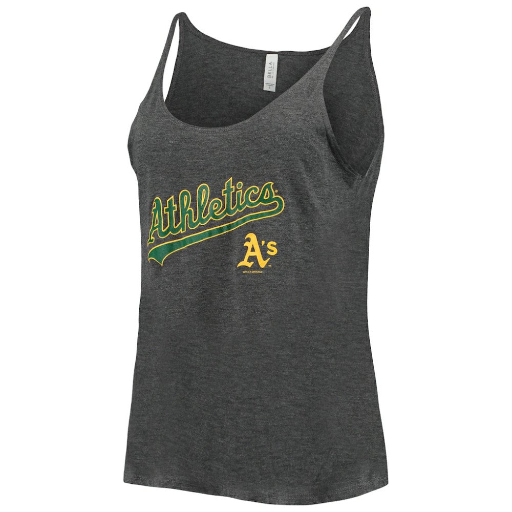 Athletics Soft as a Grape Women's Slouchy Tank Top - MLB Tanks