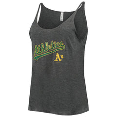 Athletics Soft as a Grape Women's Slouchy Tank Top - MLB Tanks
