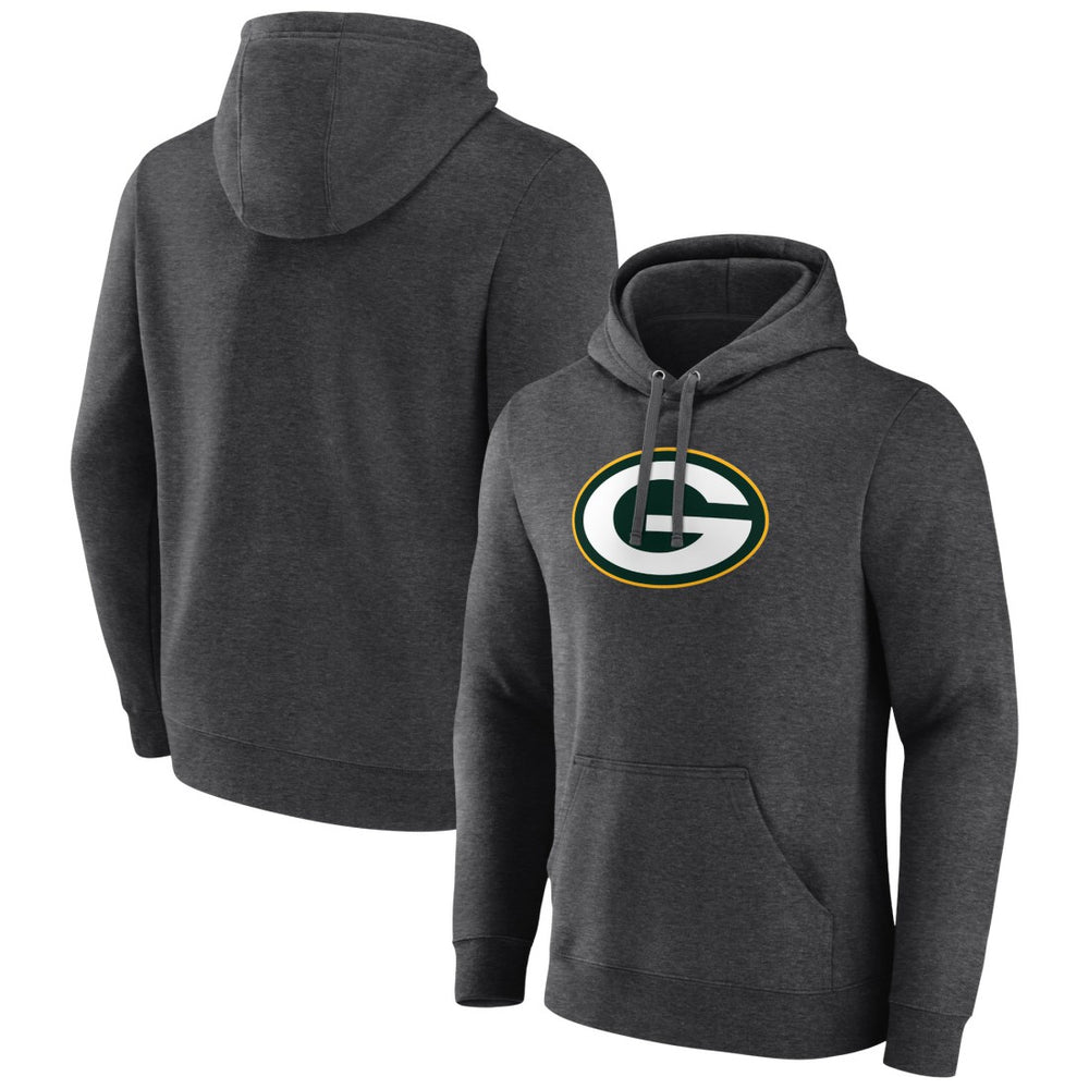Green Bay Packers Primary Logo Fitted Pullover Hoodie | NFL Sale