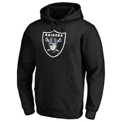 Las Vegas Raiders Primary Logo Fitted Pullover Hoodie | NFL Hot