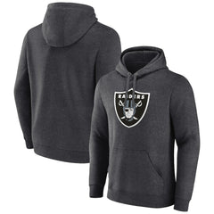 Las Vegas Raiders Primary Logo Fitted Pullover Hoodie | NFL Discount