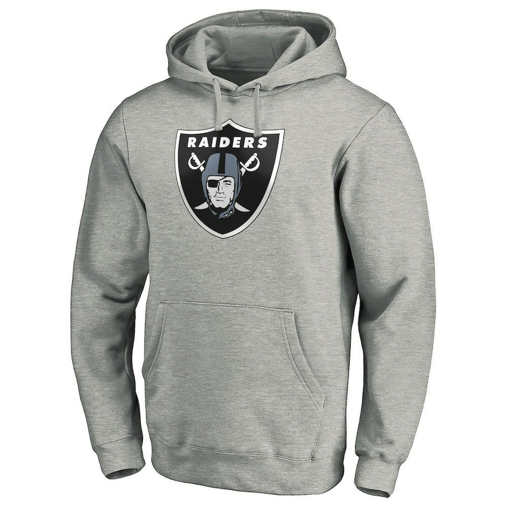 Las Vegas Raiders Primary Logo Fitted Pullover Hoodie | NFL Hot