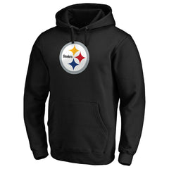 Pittsburgh Steelers Primary Logo Fitted Pullover Hoodie | NFL US