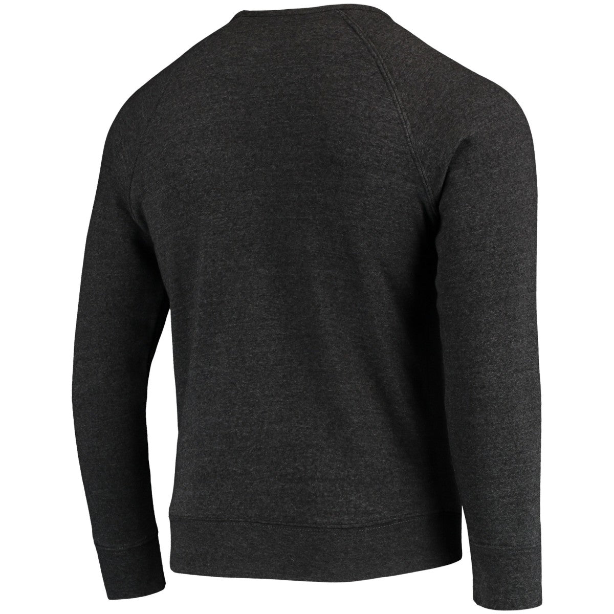 Heathered Black Phoenix Suns Sportiqe Harmon Raglan Tri-Blend Pullover Sweatshirt | NBA