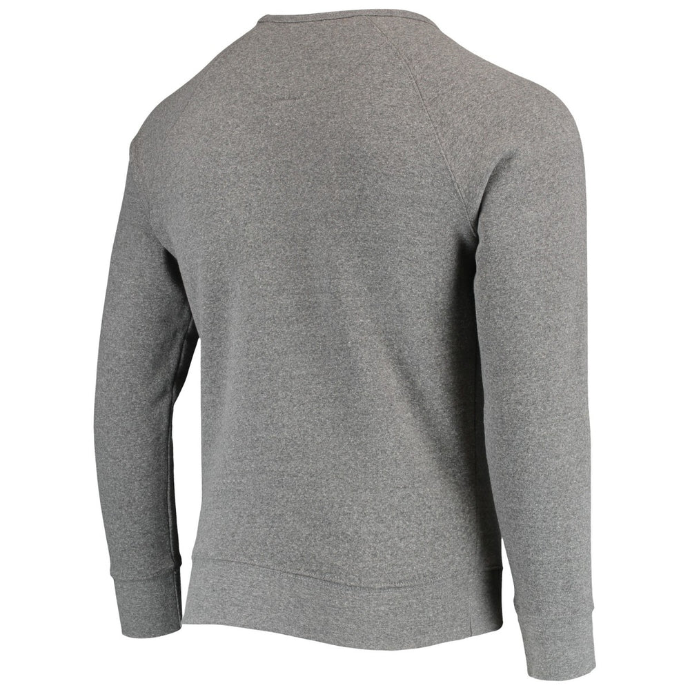 Gray Phoenix Suns Sportiqe Harmon Raglan Tri-Blend Pullover Sweatshirt | NBA