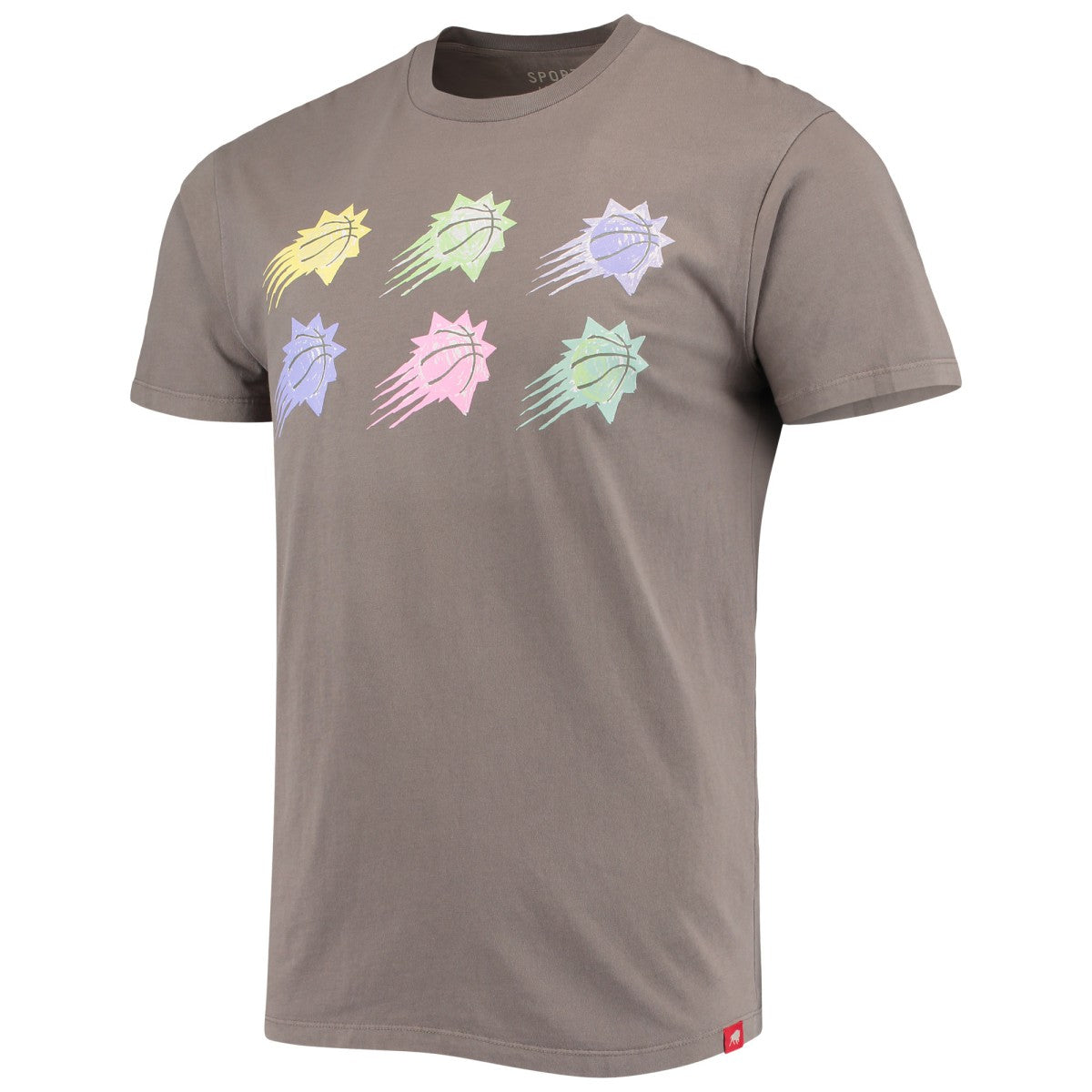 Charcoal Phoenix Suns Sportiqe Street Capsule Bingham T-Shirt | NBA