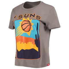 Charcoal Phoenix Suns Sportiqe Women's Street Capsule Arcadia T-Shirt | NBA