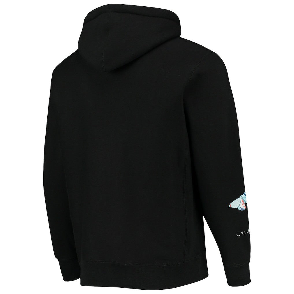 Black Brooklyn Nets NBA x Sue Tsai Pullover Hoodie | NBA