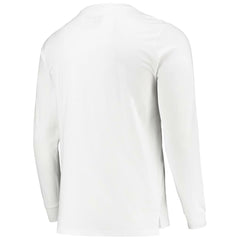 White Brooklyn Nets Sue Tsai Long Sleeve T-Shirt | NBA